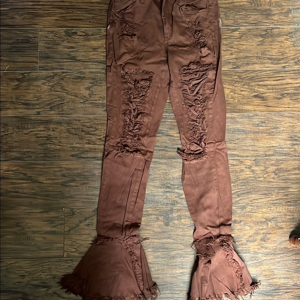 Fashion Nova Chocolate Flare Pants
